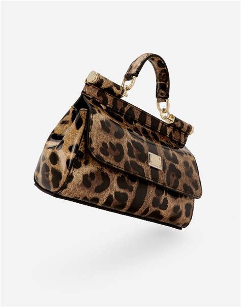 Mini Sicily handbag in Animal Print for Women.